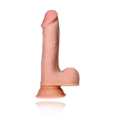 TRIPLE DENSITY 7.5" COCK W/BALLS - LIGHT